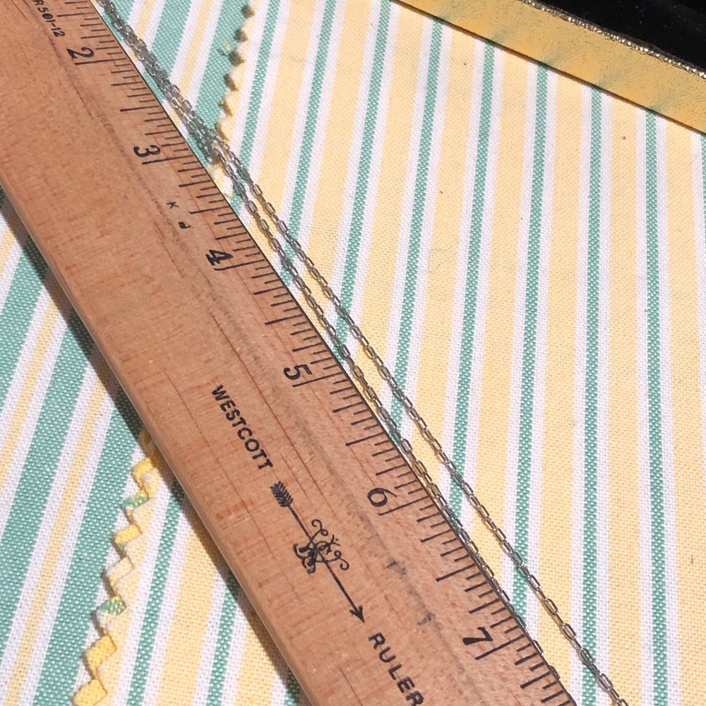 Miriam Haskell Crystal Initial Letter H Necklace - image 8